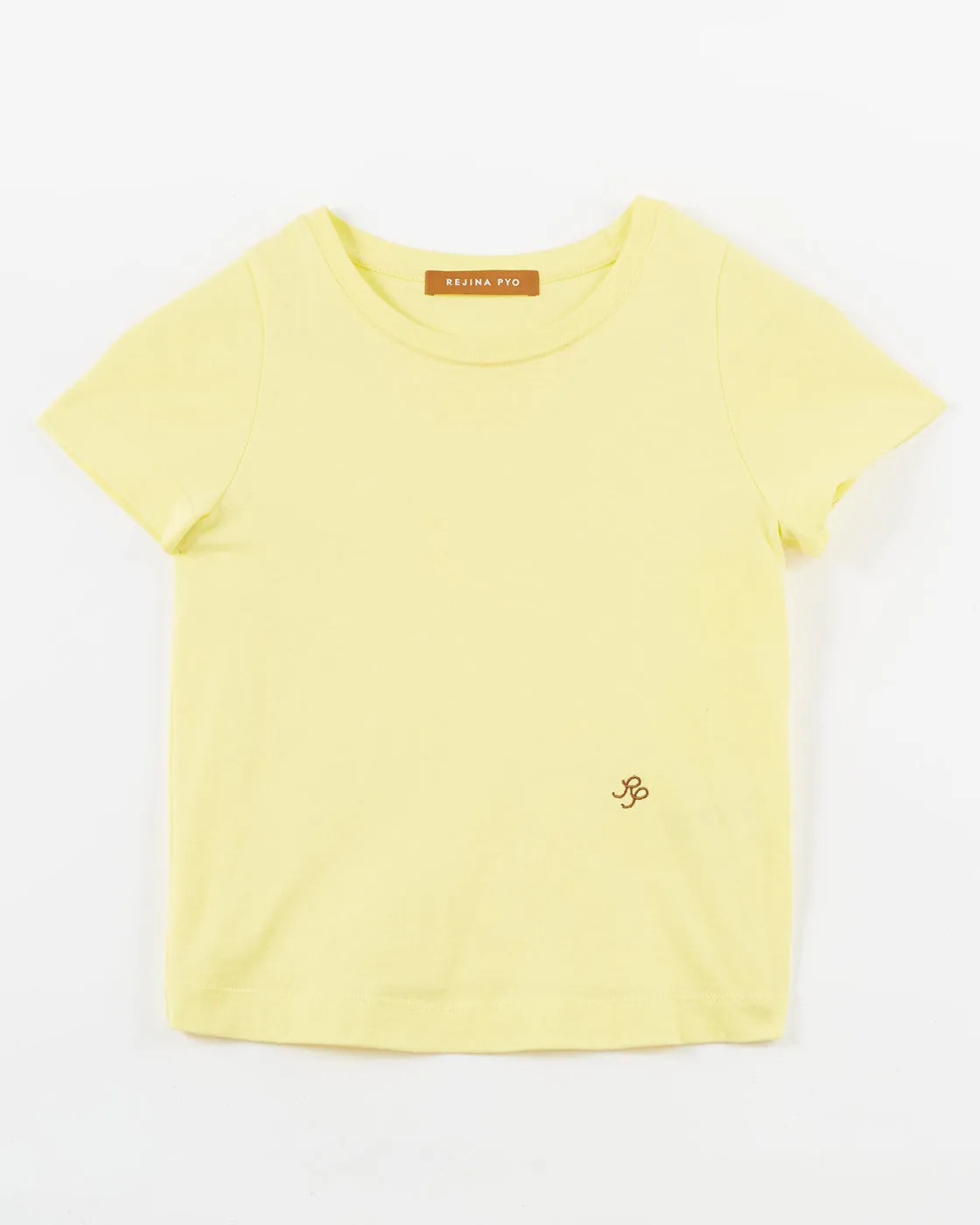 Adina T-Shirt Organic Cotton Jersey Yellow