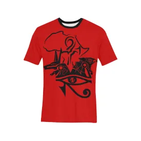 ANUBIS AND HERU RED Men's All Over Print T-Shirt