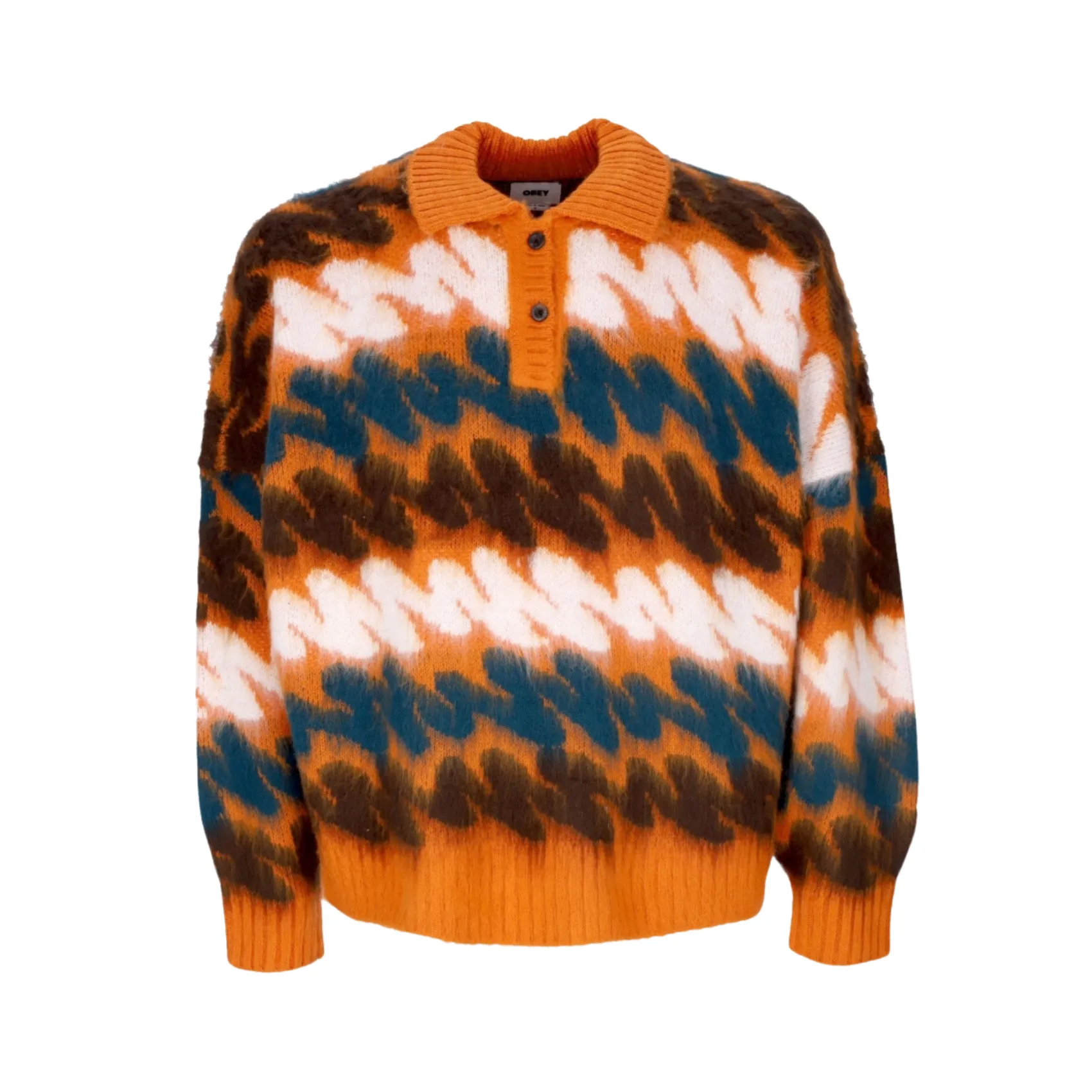 Ari Sweater - Orange Oxide Multi