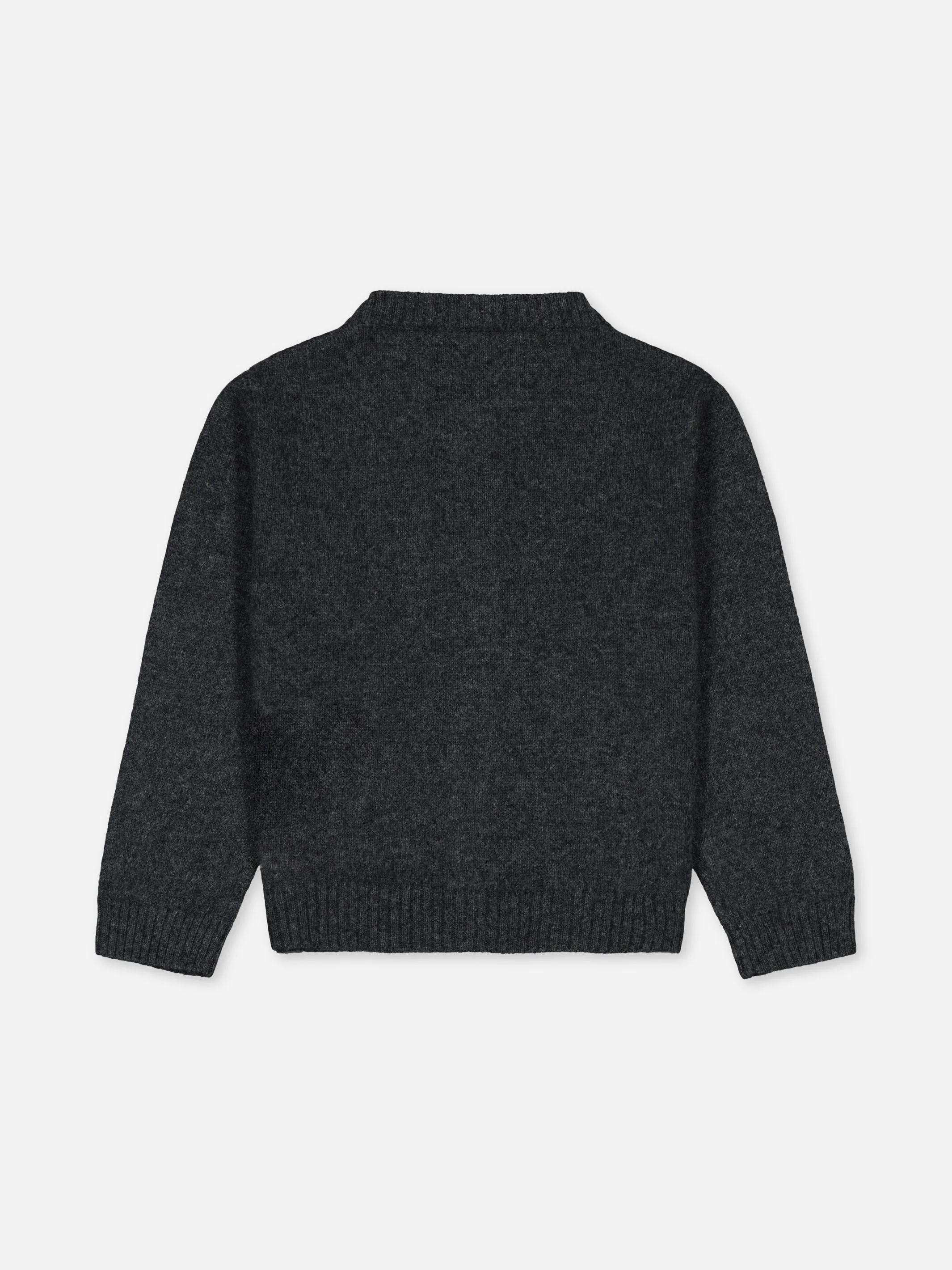 Baby's Cashmere Cardigan Anthracite