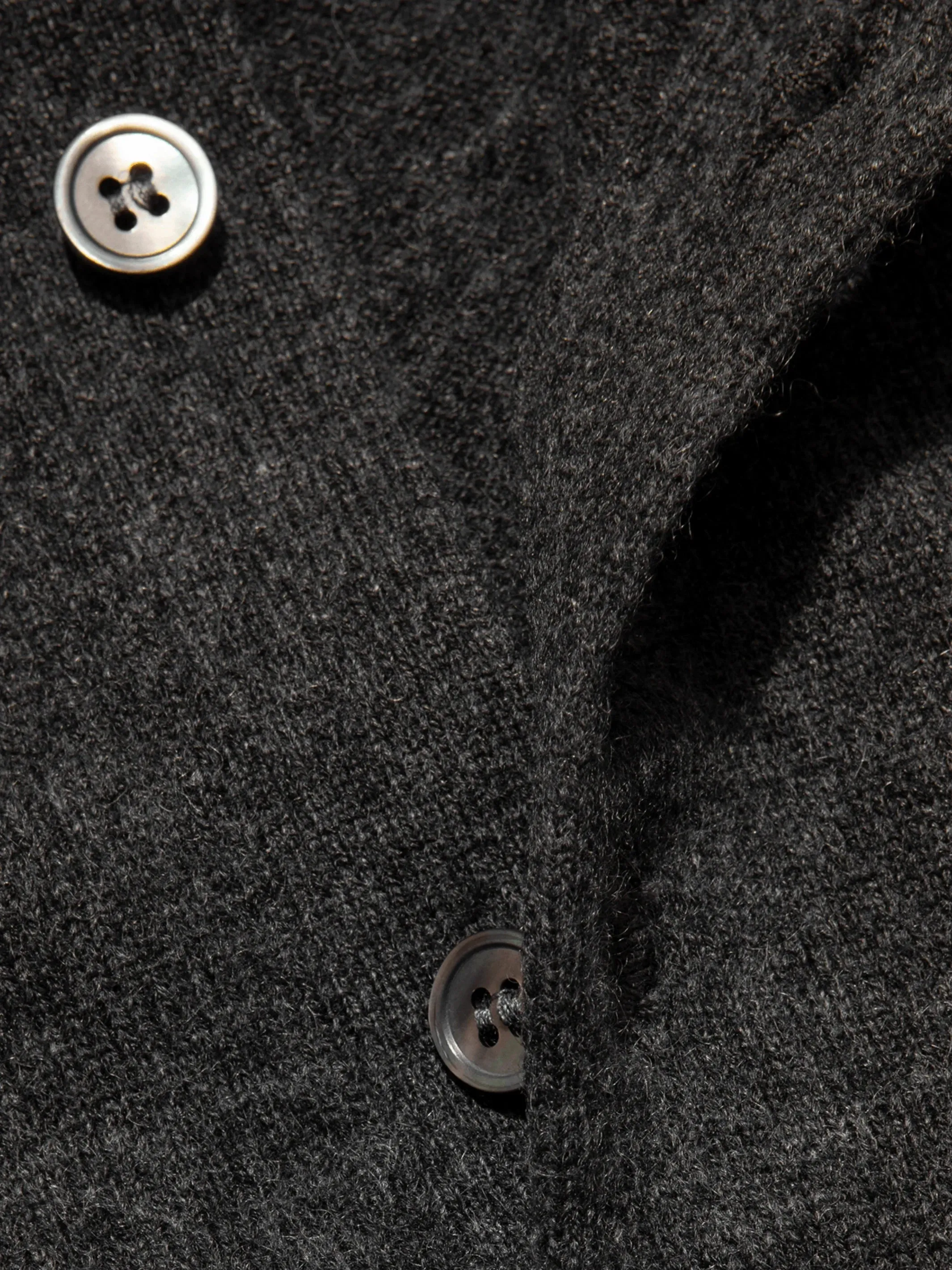 Baby's Cashmere Cardigan Anthracite