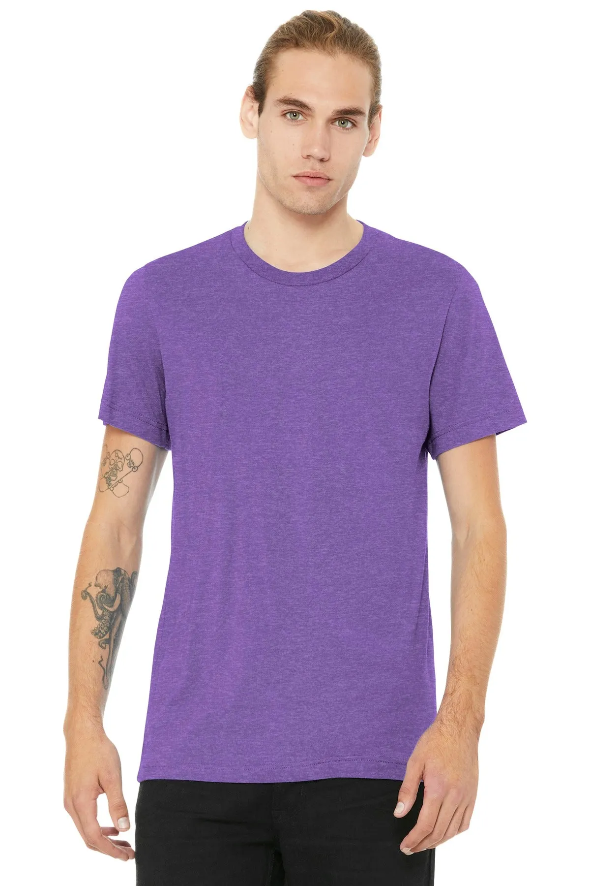 BELLA CANVAS ® Unisex Heather CVC Short Sleeve Tee. BC3001CVC