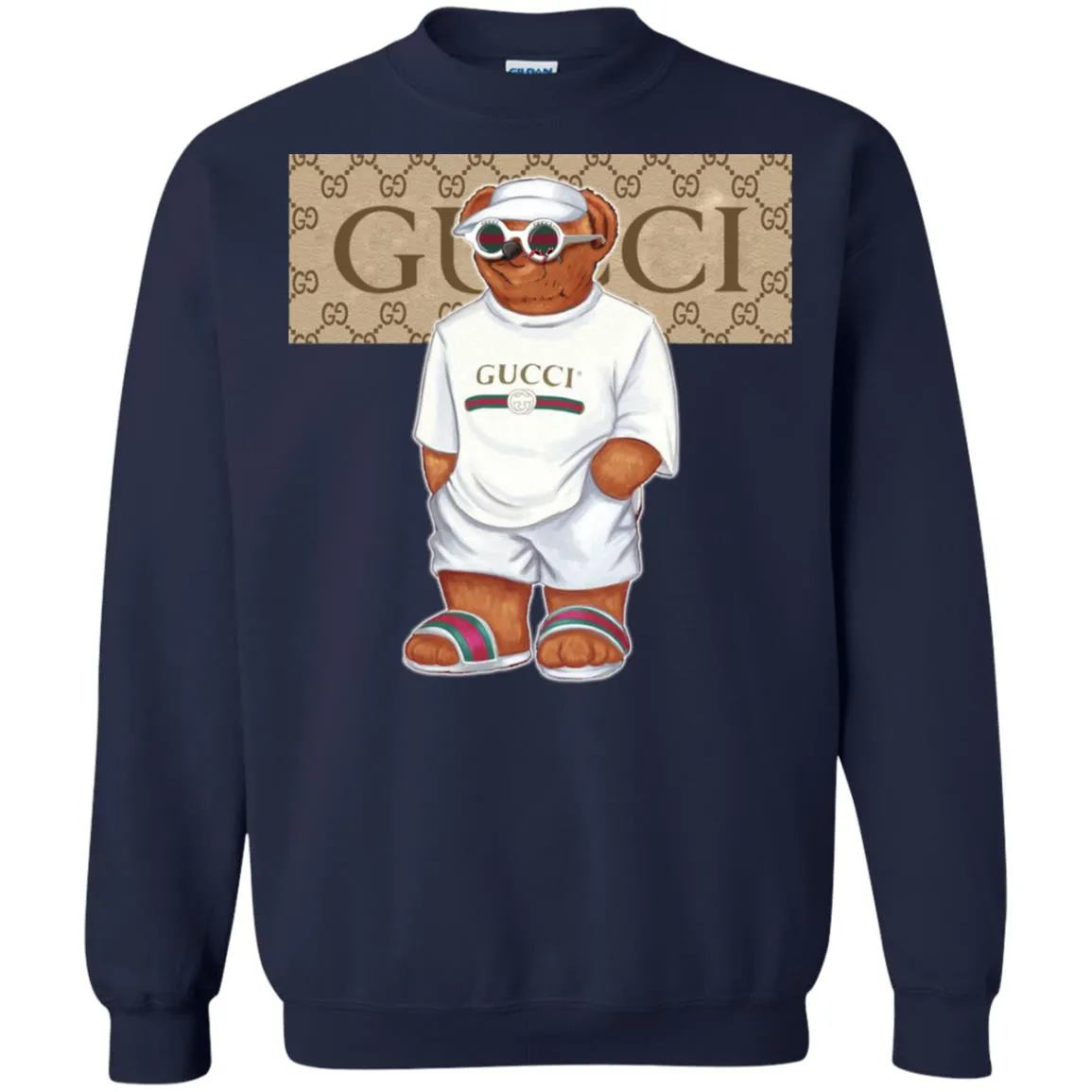 Best Life Gucci Bear T-shirt Crewneck Pullover Sweatshirt