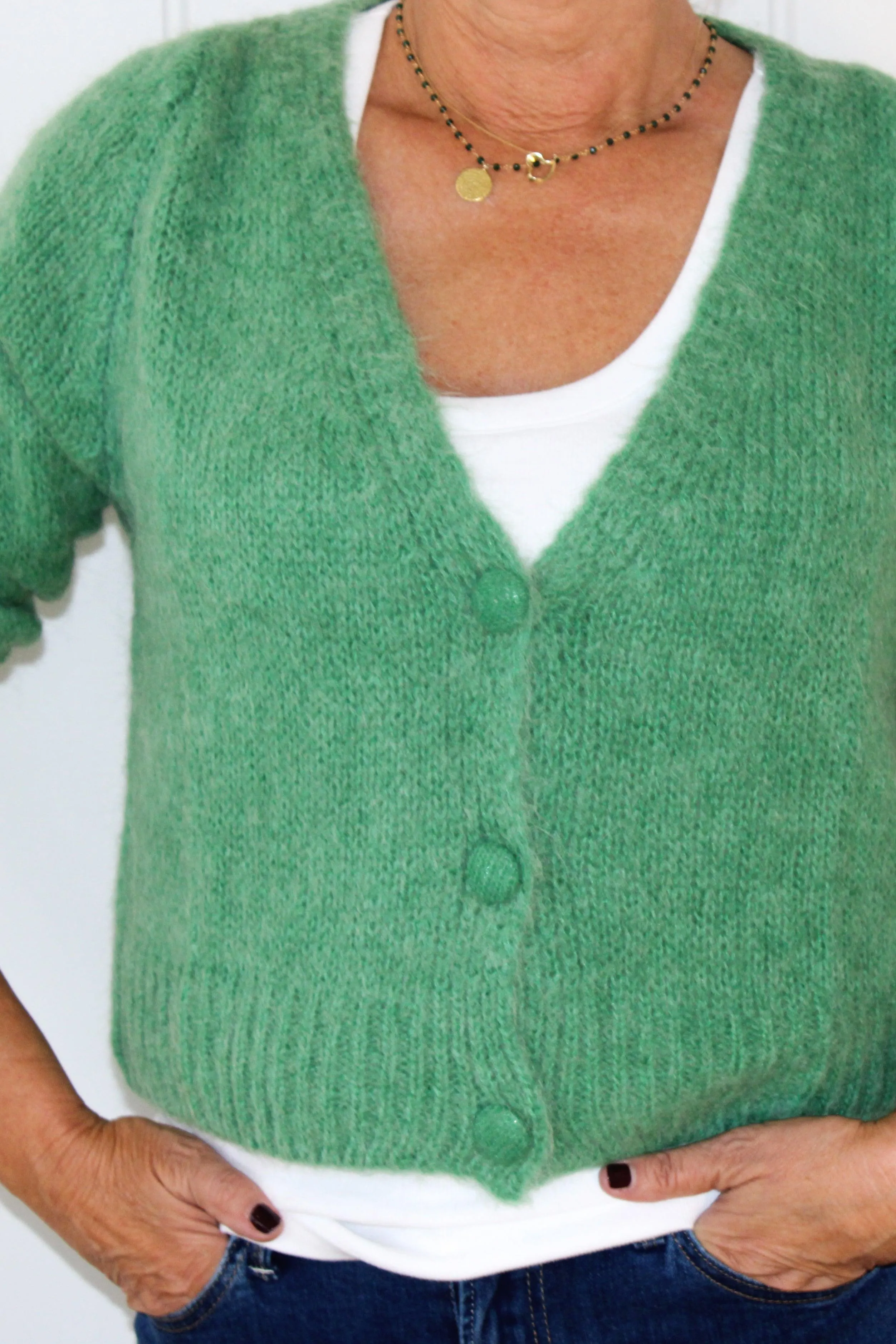 Cardigan | Pistachio