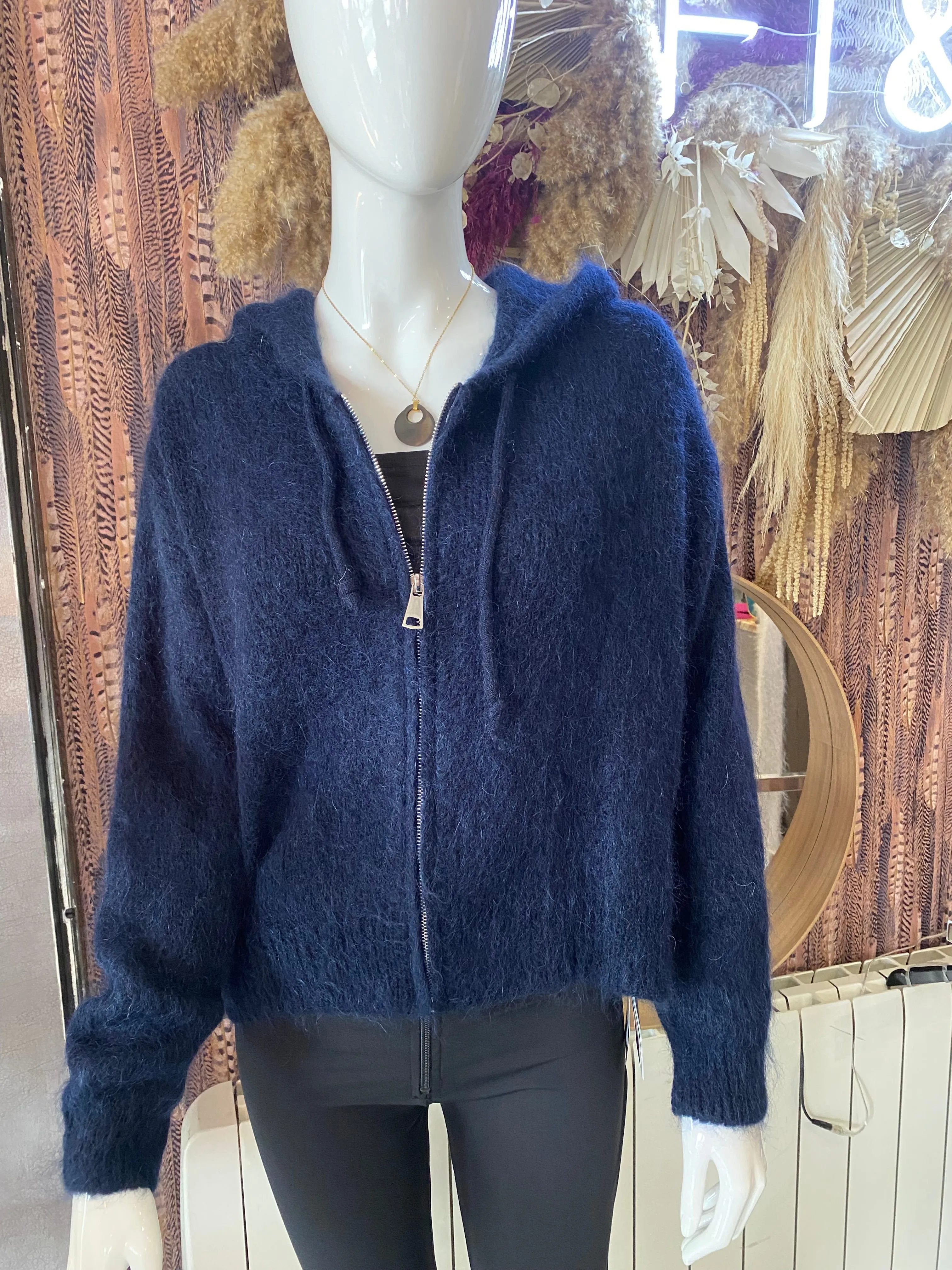 Charley Hooded Cardigan