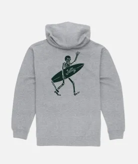 Coffin Hoodie - Heather Grey