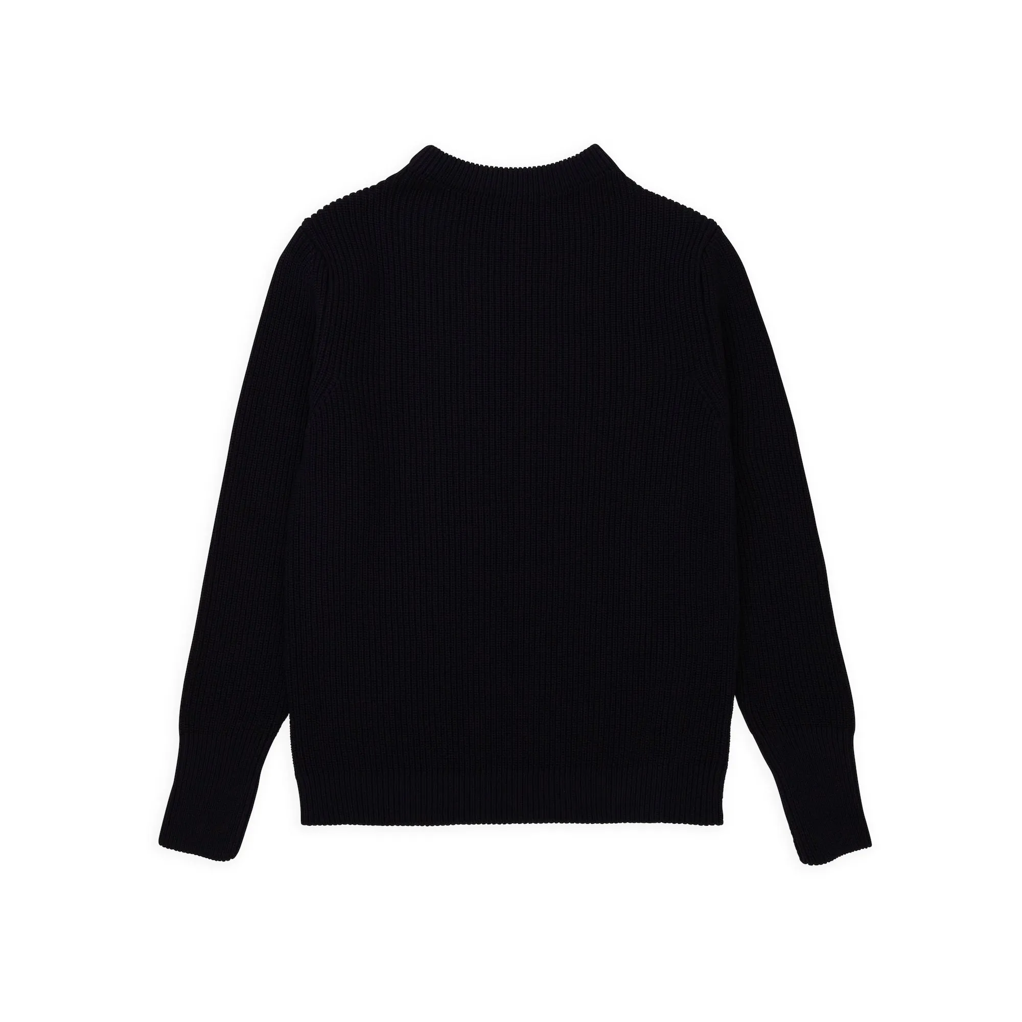 Cotton Crewneck Navy Blue