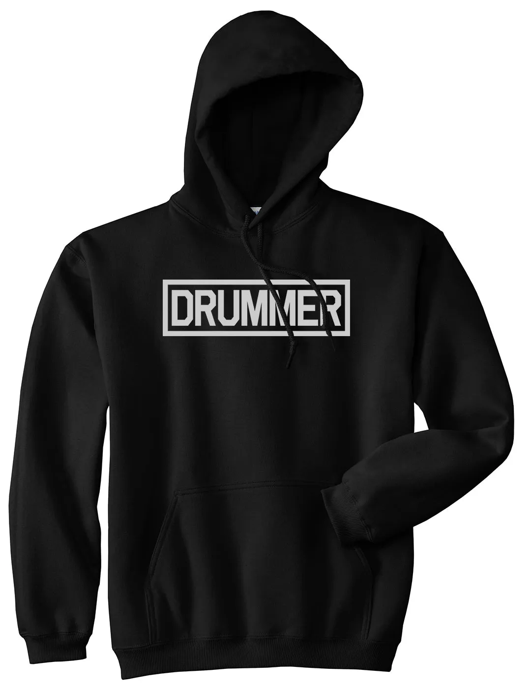 Drummer Drum Box Mens Pullover Hoodie