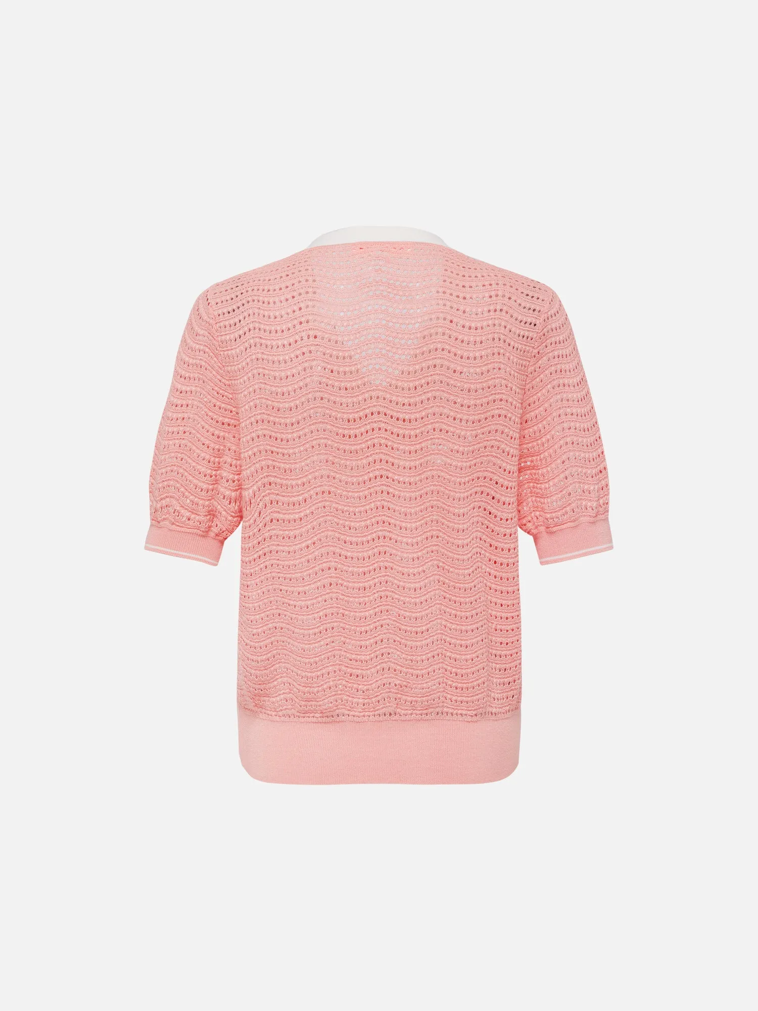 EP YAYING V-Neck Textured Knitwear