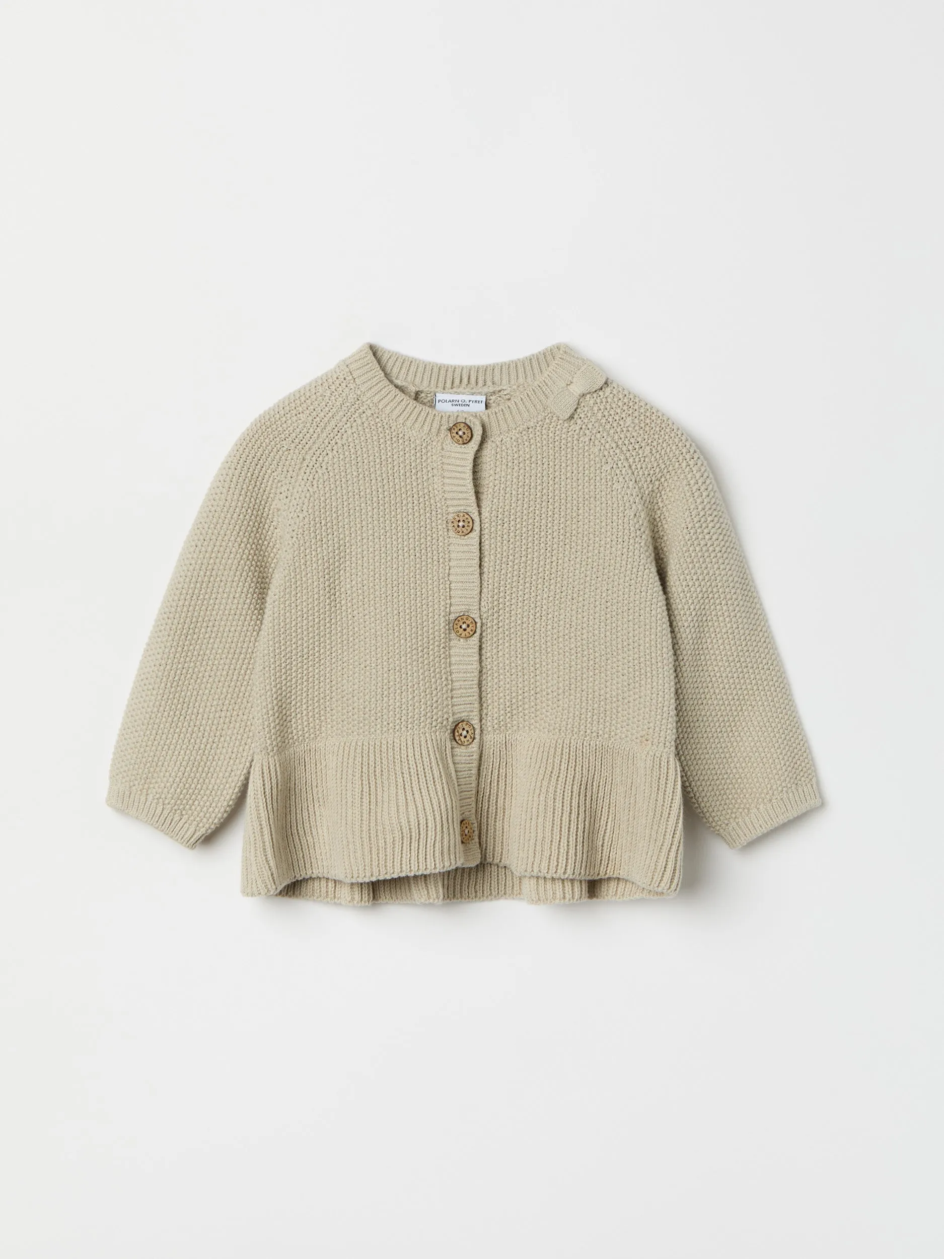 Frilled Baby Cardigan