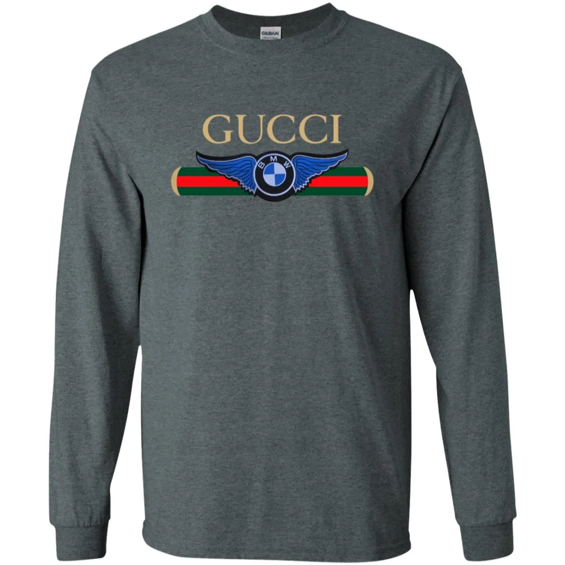 Gucci Bmw T-shirt Men Long Sleeve Shirt