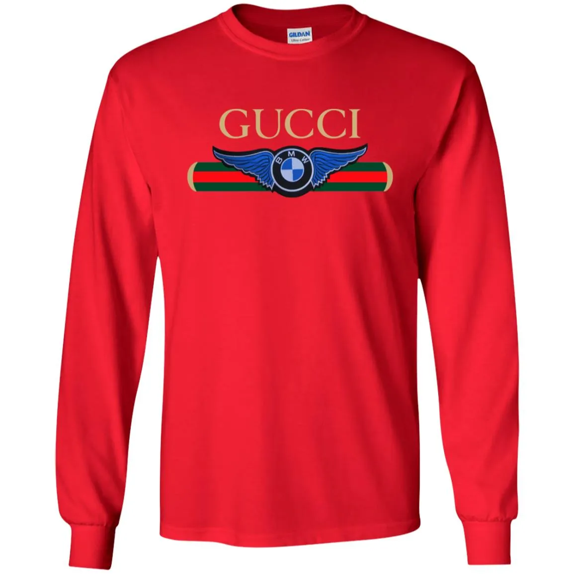 Gucci Bmw T-shirt Men Long Sleeve Shirt