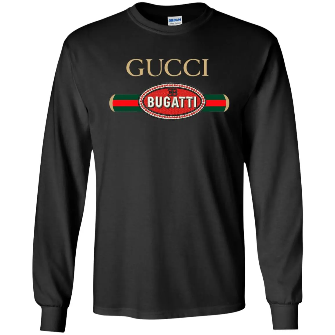 Gucci Bugatti Shirt Men Long Sleeve Shirt