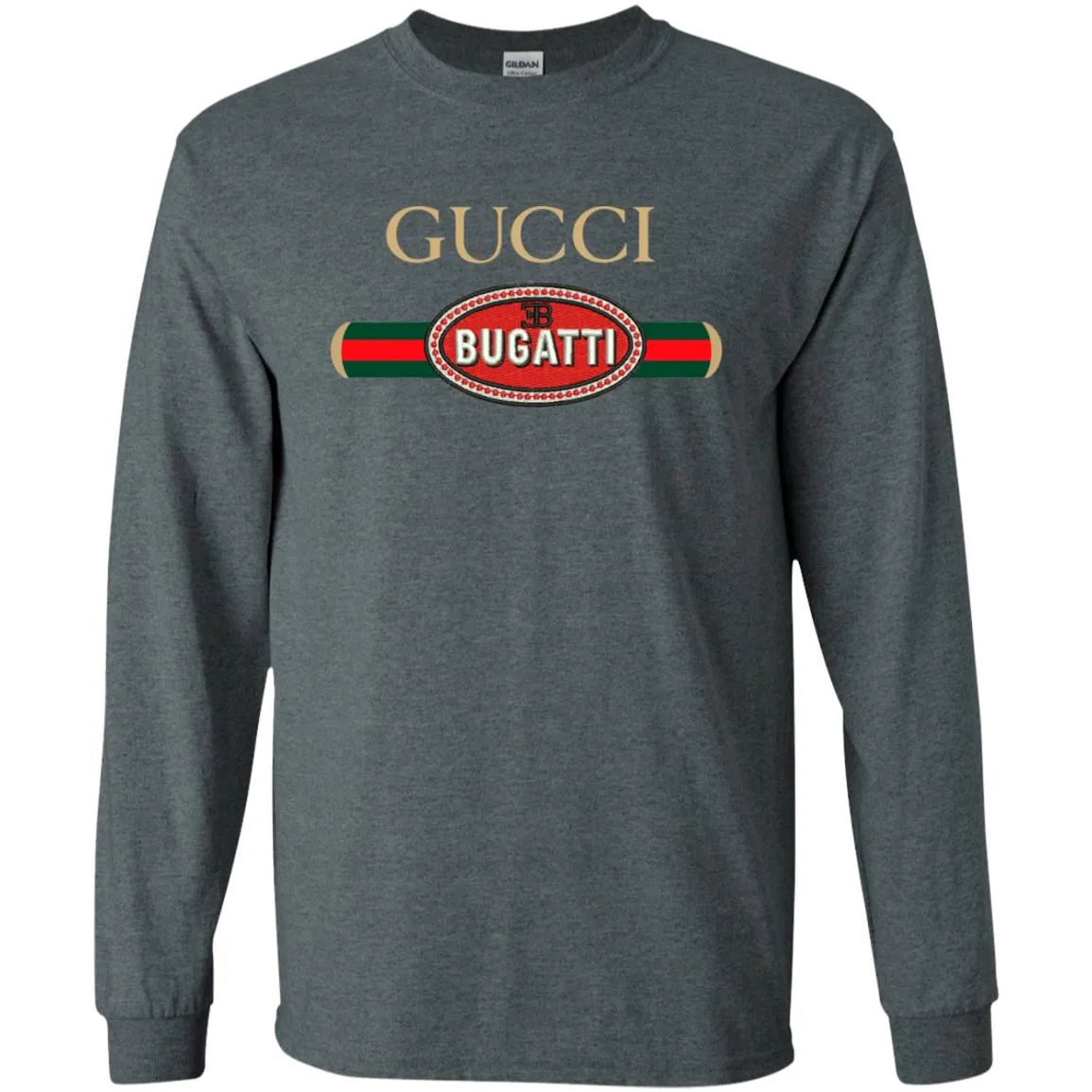 Gucci Bugatti Shirt Men Long Sleeve Shirt