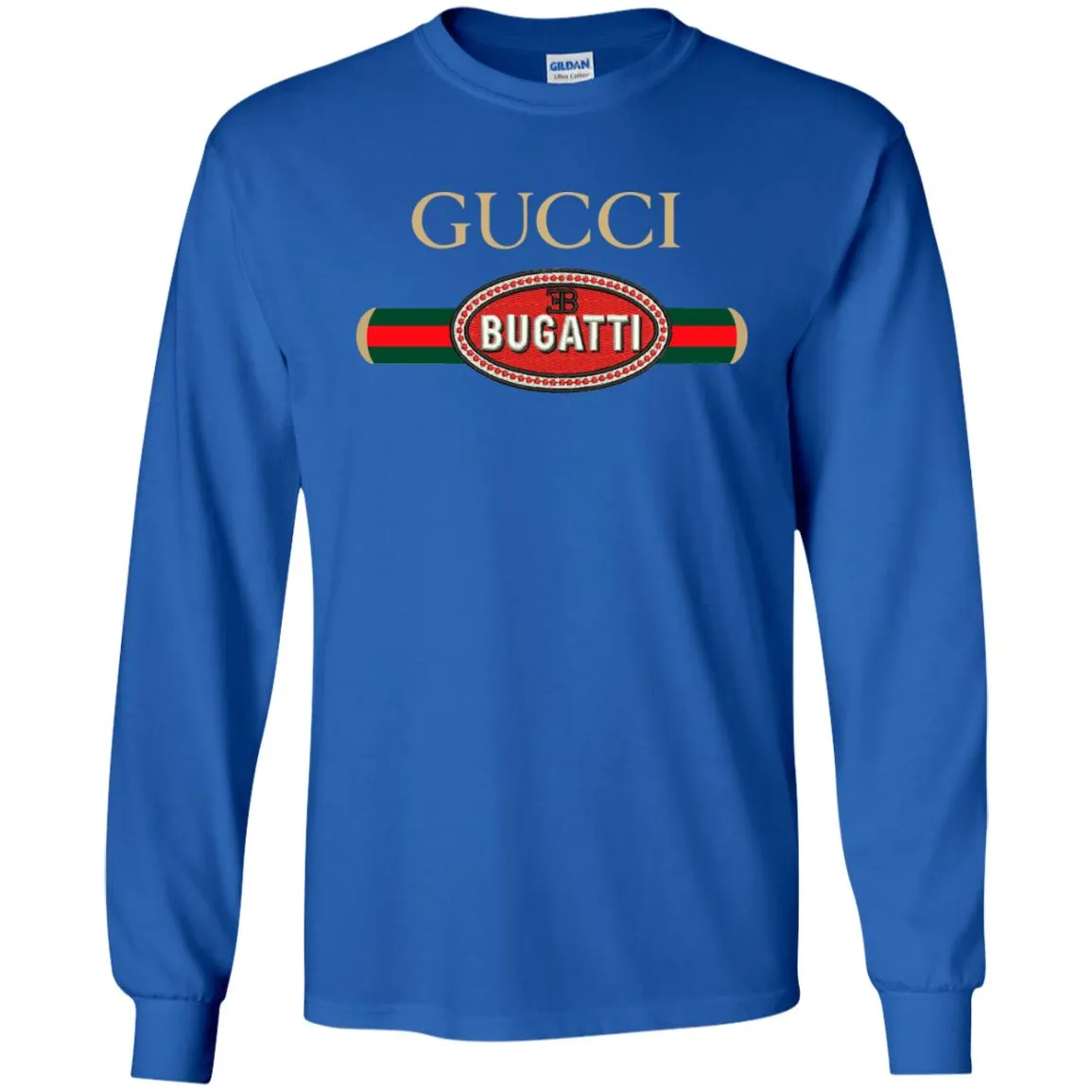 Gucci Bugatti Shirt Men Long Sleeve Shirt