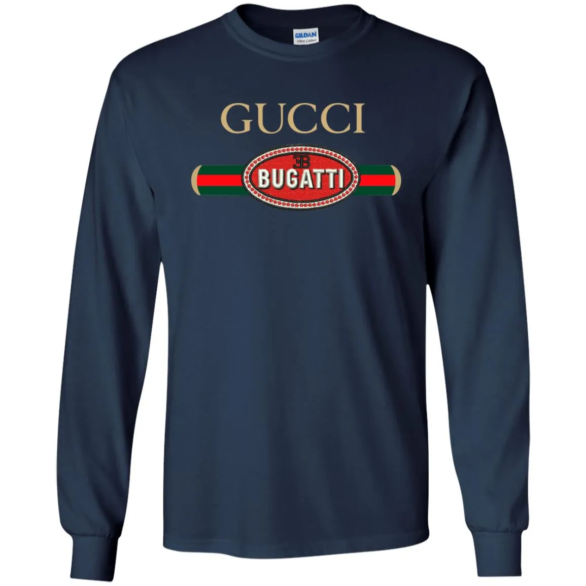 Gucci Bugatti Shirt Men Long Sleeve Shirt