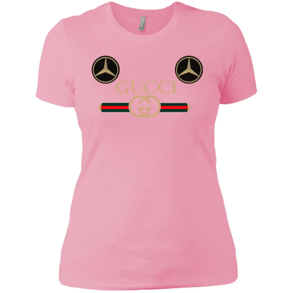 Gucci Mercedes Best T-shirt Women Cotton T-Shirt