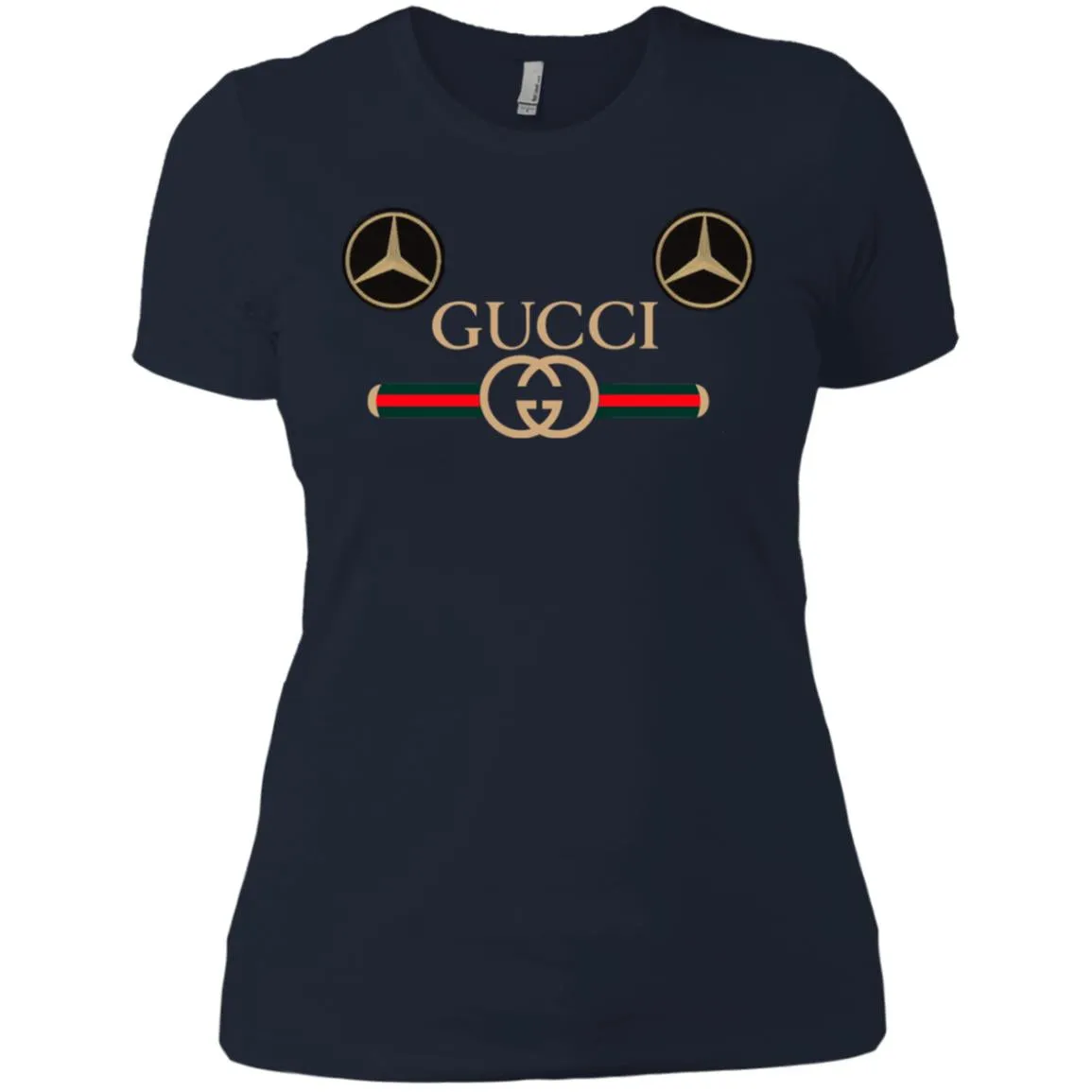 Gucci Mercedes Best T-shirt Women Cotton T-Shirt