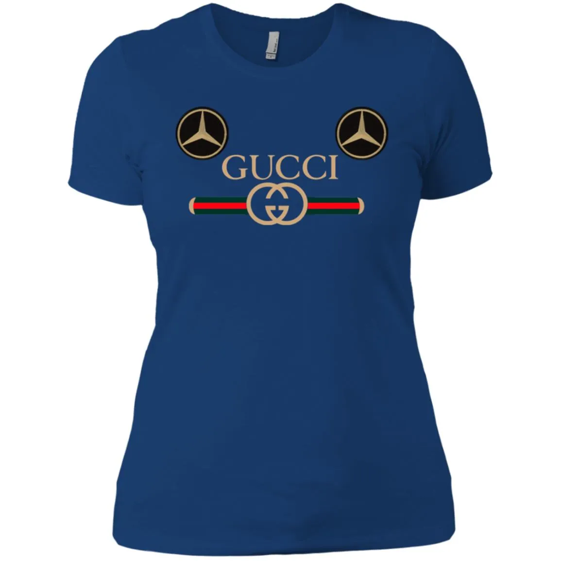 Gucci Mercedes Best T-shirt Women Cotton T-Shirt