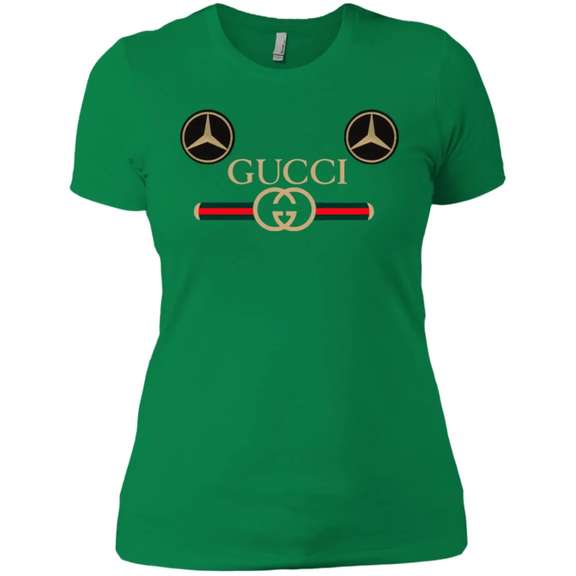 Gucci Mercedes Best T-shirt Women Cotton T-Shirt