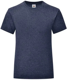 Heather Navy - Girls iconic T