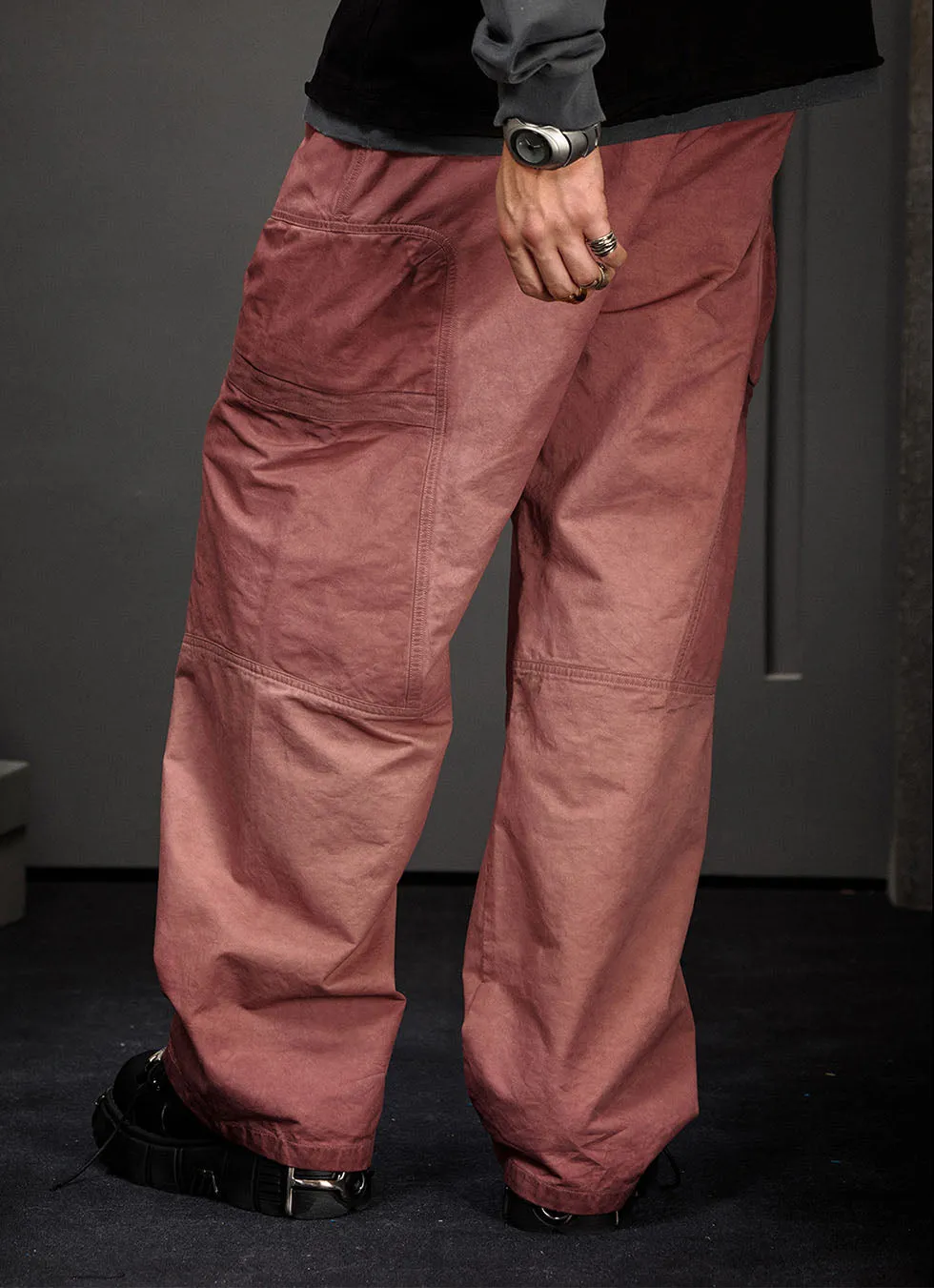 Heavy-duty loose casual pants