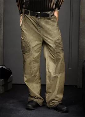 Heavy-duty loose casual pants