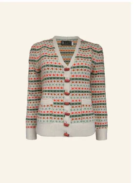 Heritage - Popcorn Cream Cardigan