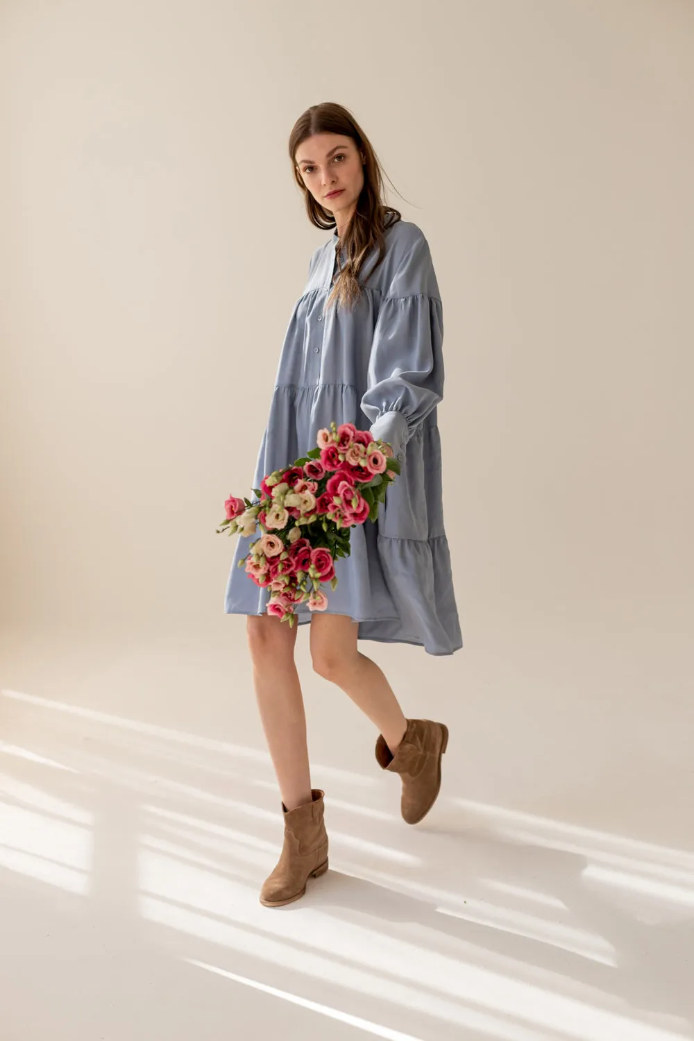 Idylle Dress Blue