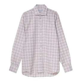 James Purdey Multi Check L/S Shirt Multi Red