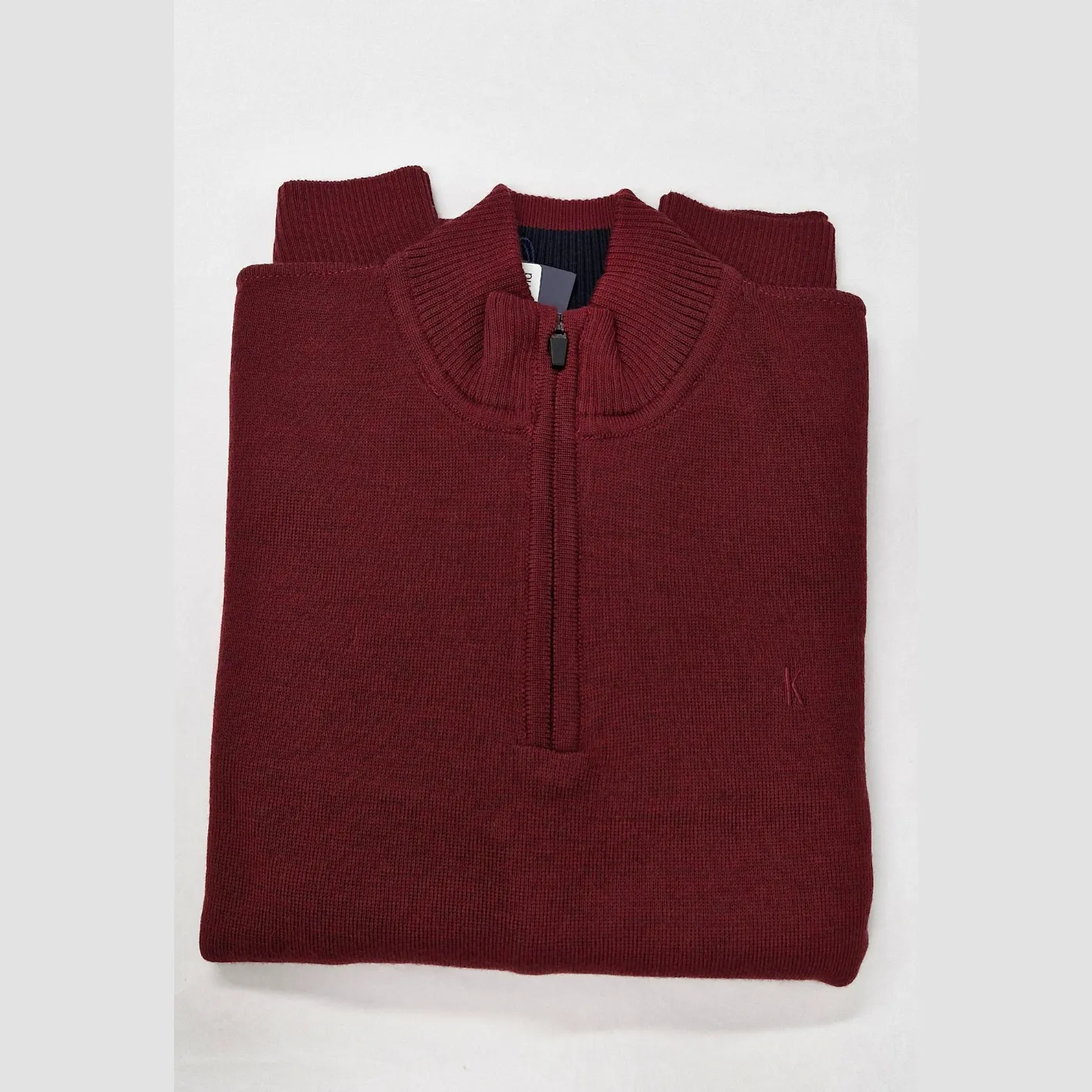 Kessler 1/4 Zip Wool Mix Knitwear