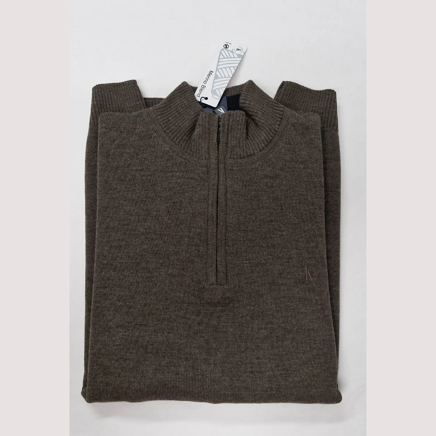 Kessler 1/4 Zip Wool Mix Knitwear