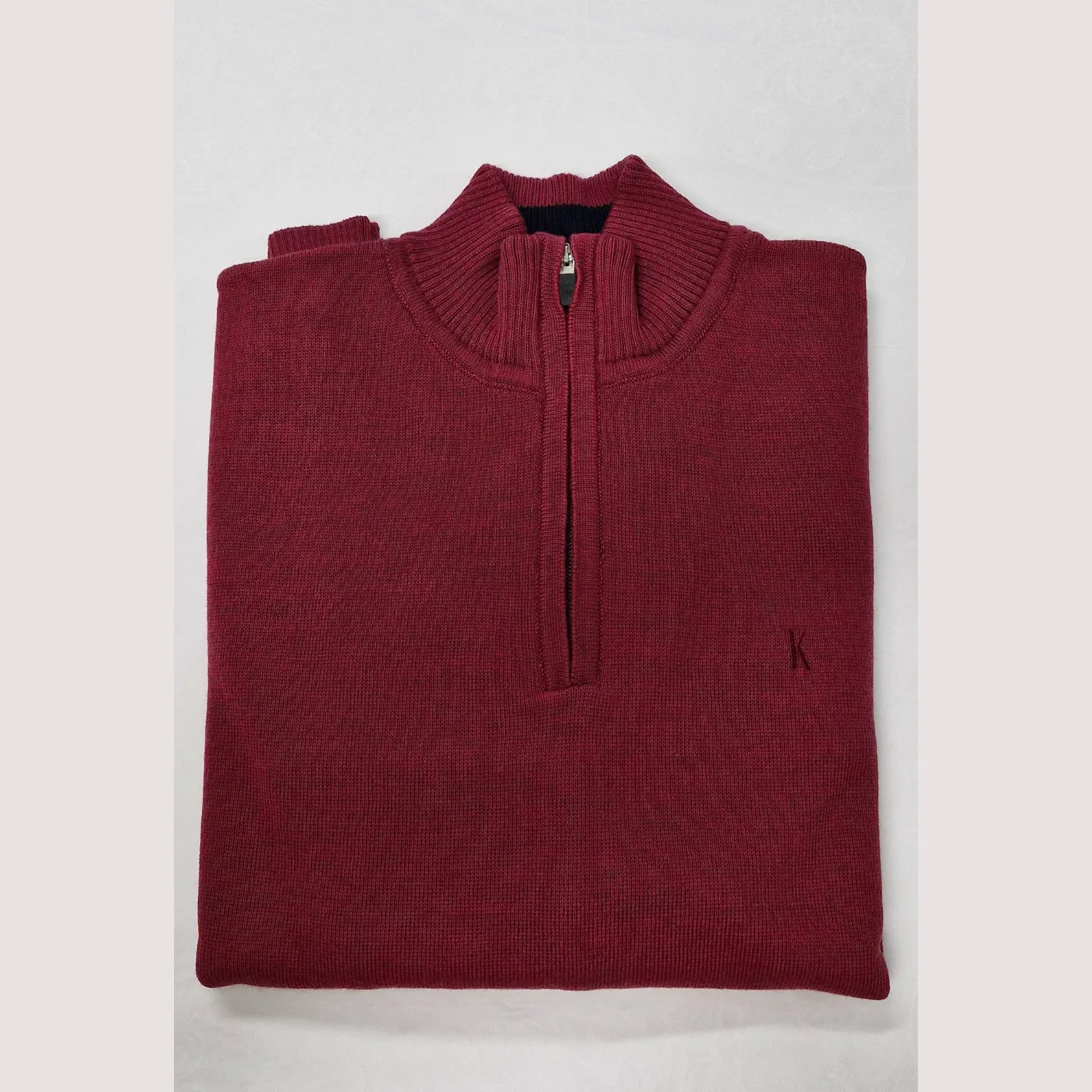 Kessler 1/4 Zip Wool Mix Knitwear