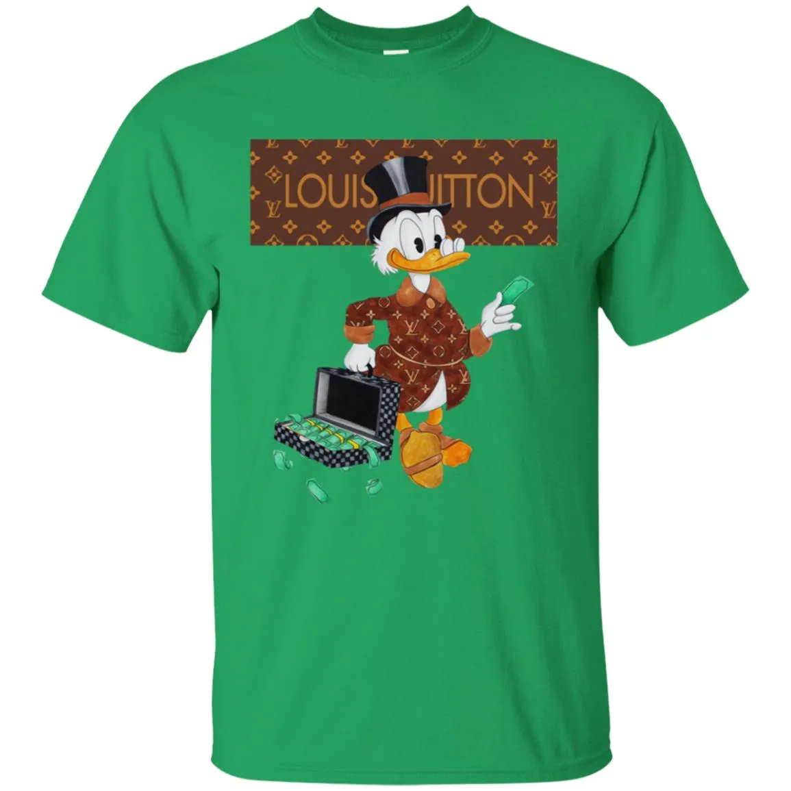 Louis Vuitton Donald Duck T-shirt Men Cotton T-Shirt