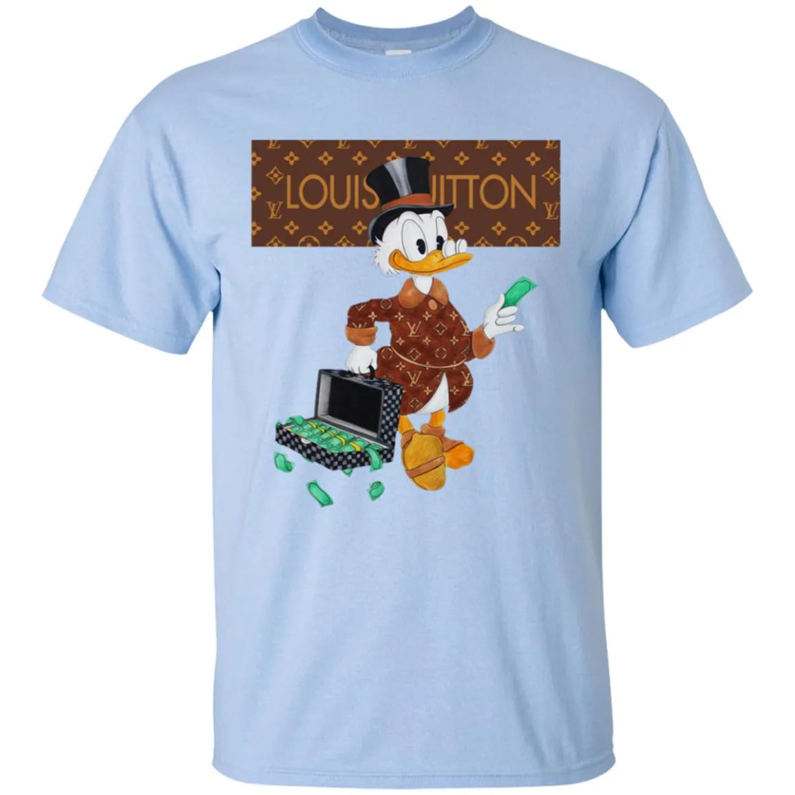 Louis Vuitton Donald Duck T-shirt Men Cotton T-Shirt