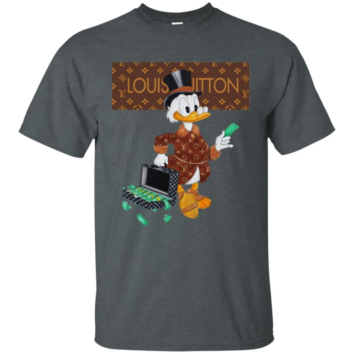 Louis Vuitton Donald Duck T-shirt Men Cotton T-Shirt