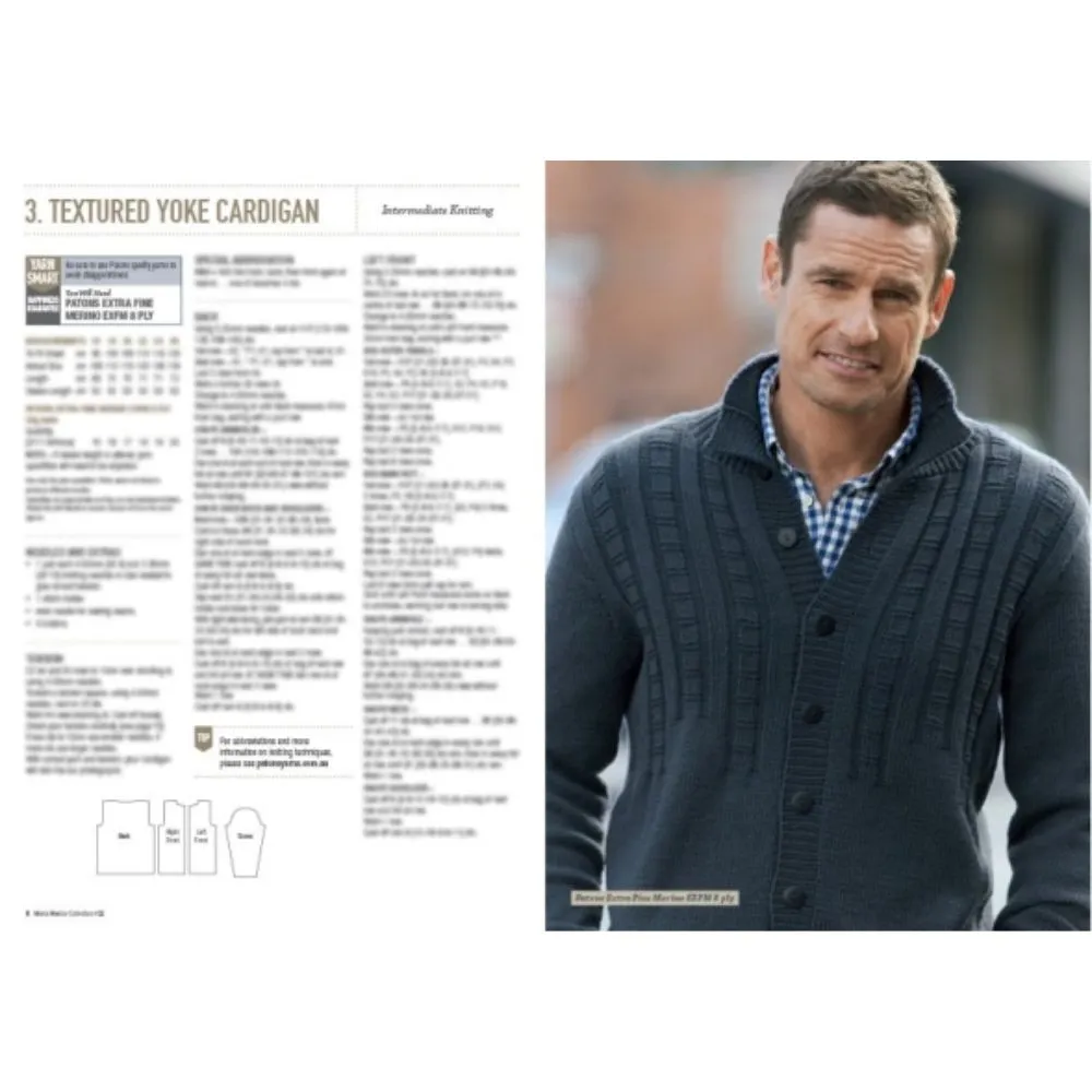 Mens Merino Collection Pattern Book (102)