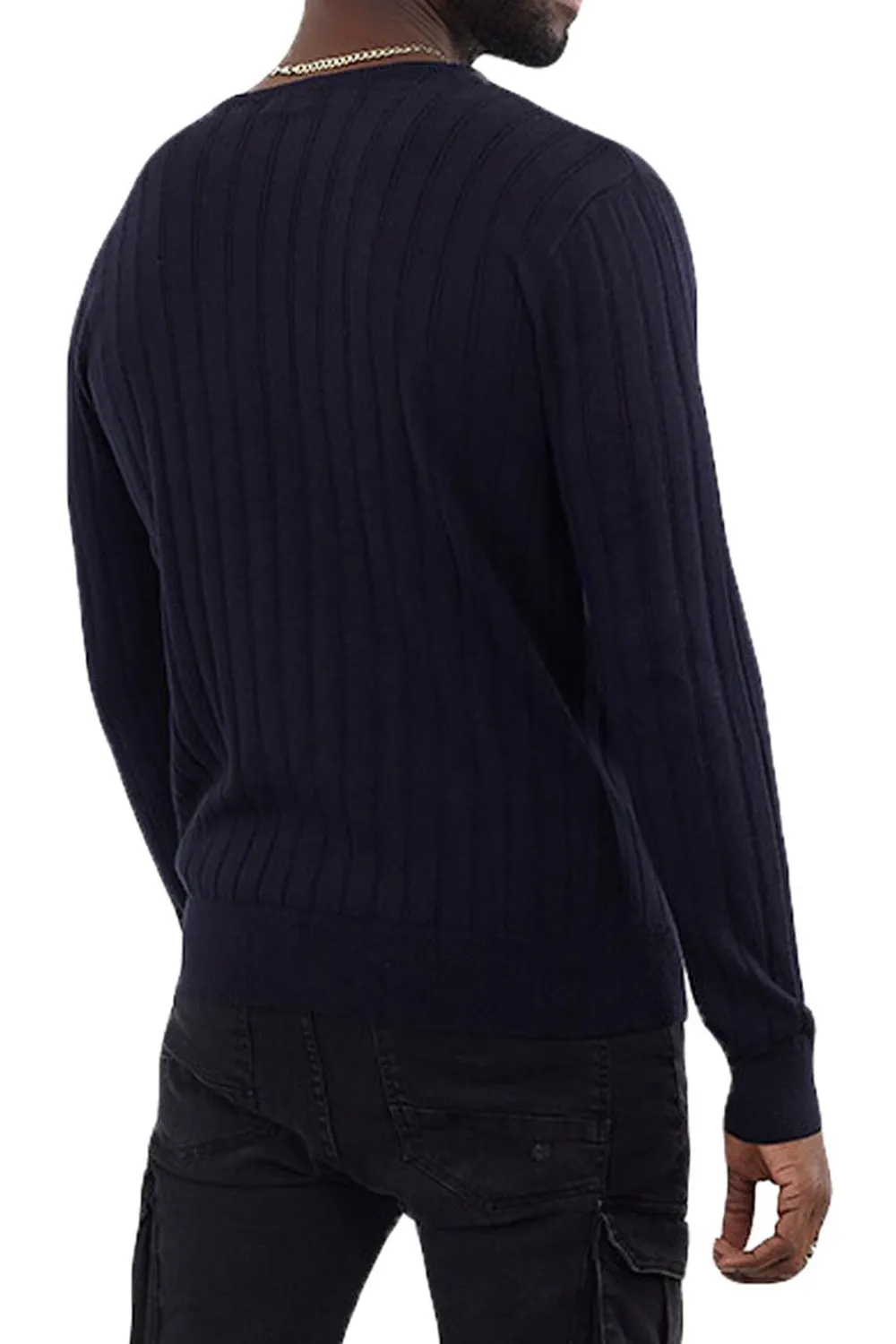 Mens Pullover Knitted Jumper