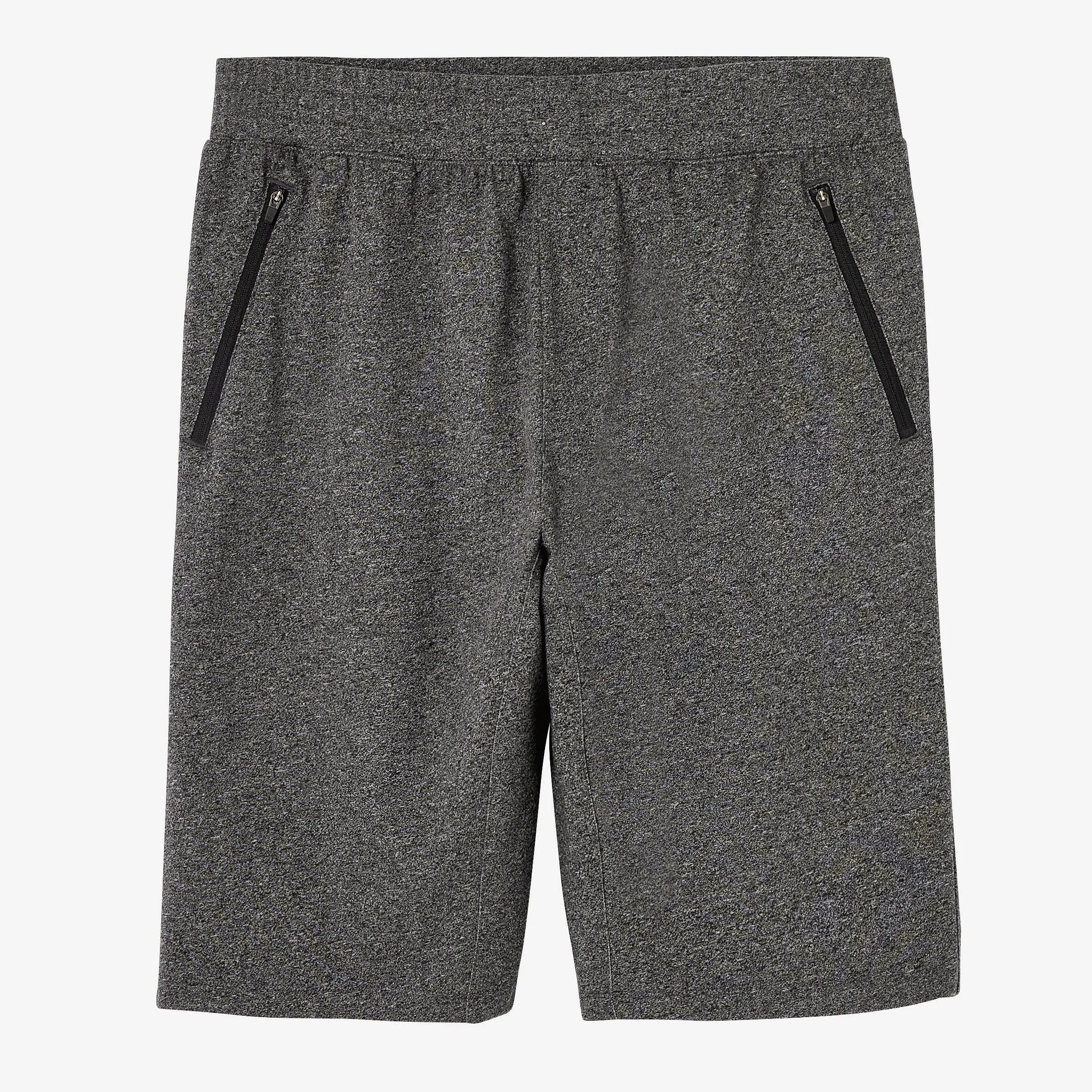 Men's shorts - 500 dark gray DOMYOS, dark gray