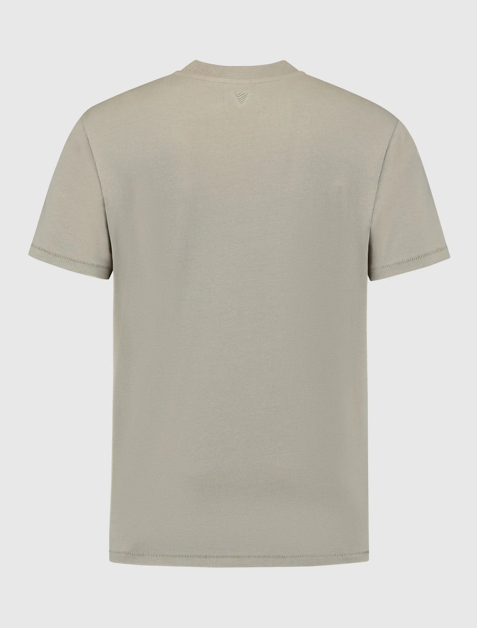 Organic Sideline Wordmark T-shirt | Taupe