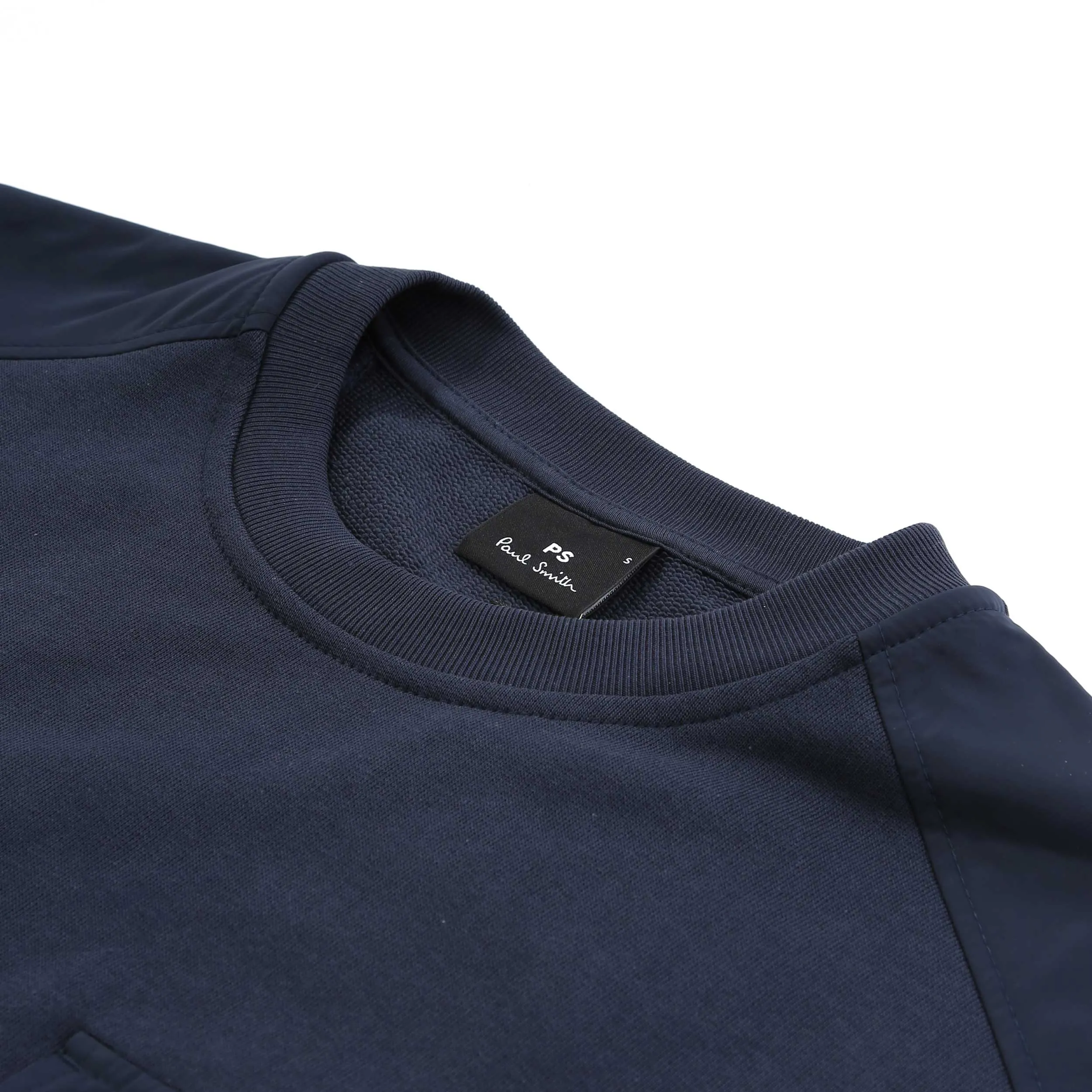 Paul Smith Reg Fit Crew Neck Sweat Top in Navy