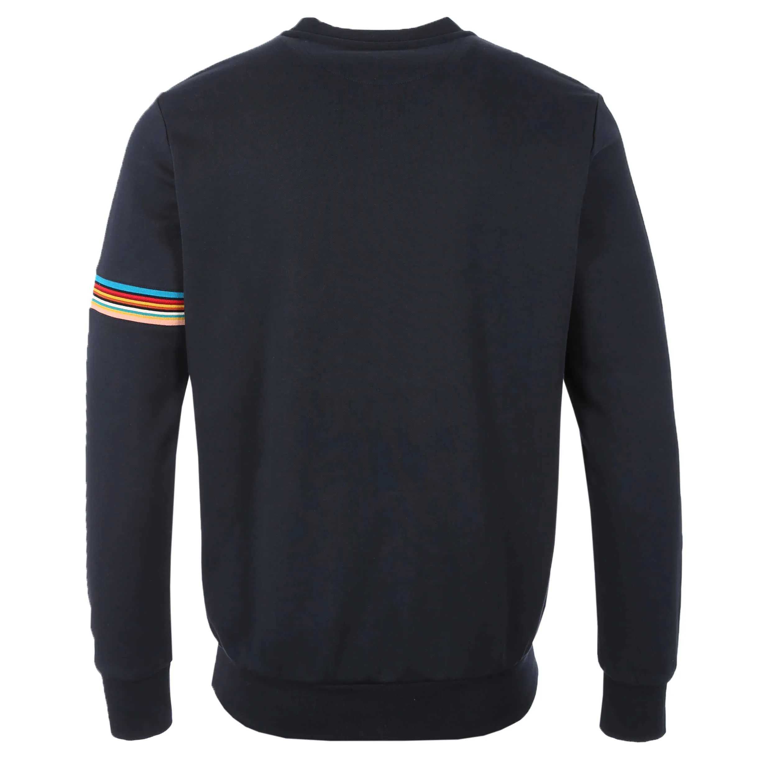 Paul Smith Stripe Detail Sweat Top in Navy