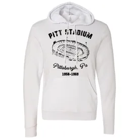 Pitt Stadium Pullover Hoodie | Pitt Stadium White Pullover Hoodie