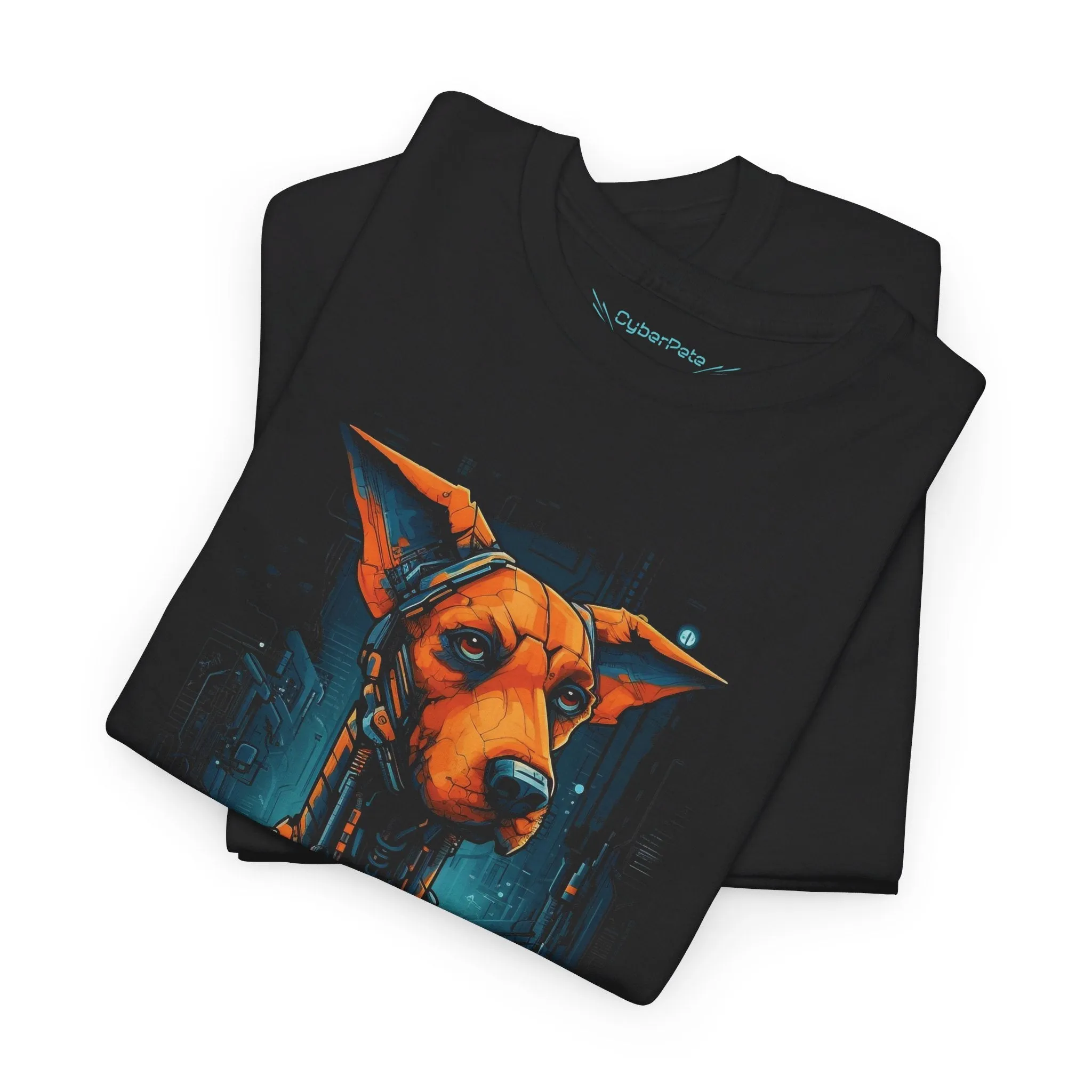 Robo Dogge T-Shirt | T-Shirt für Sci-Fi Fans und Hundeliebhaber