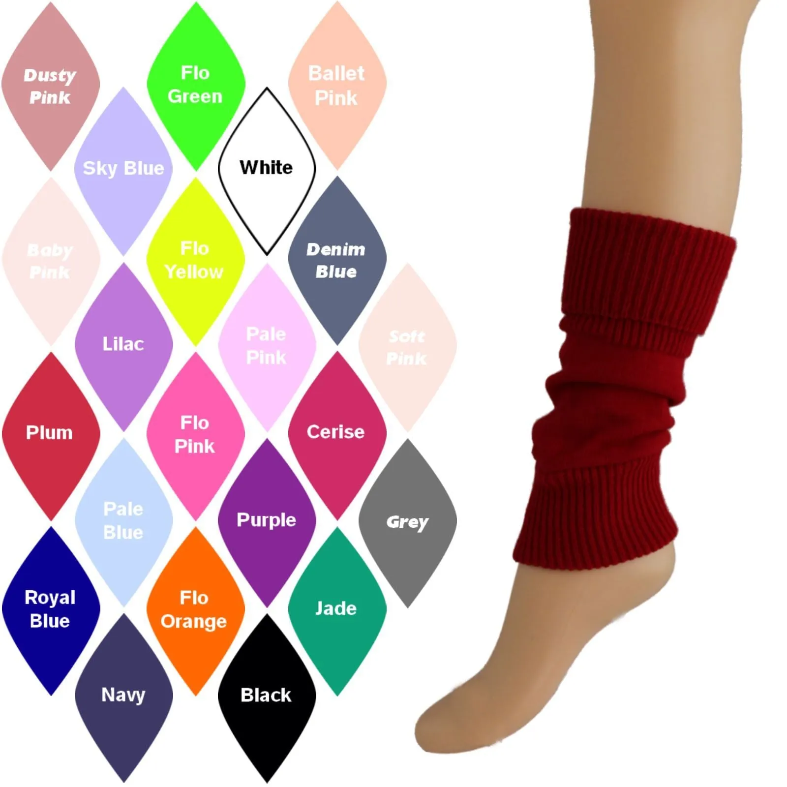 SALE - AAW - ACRYLIC ANKLE WARMERS