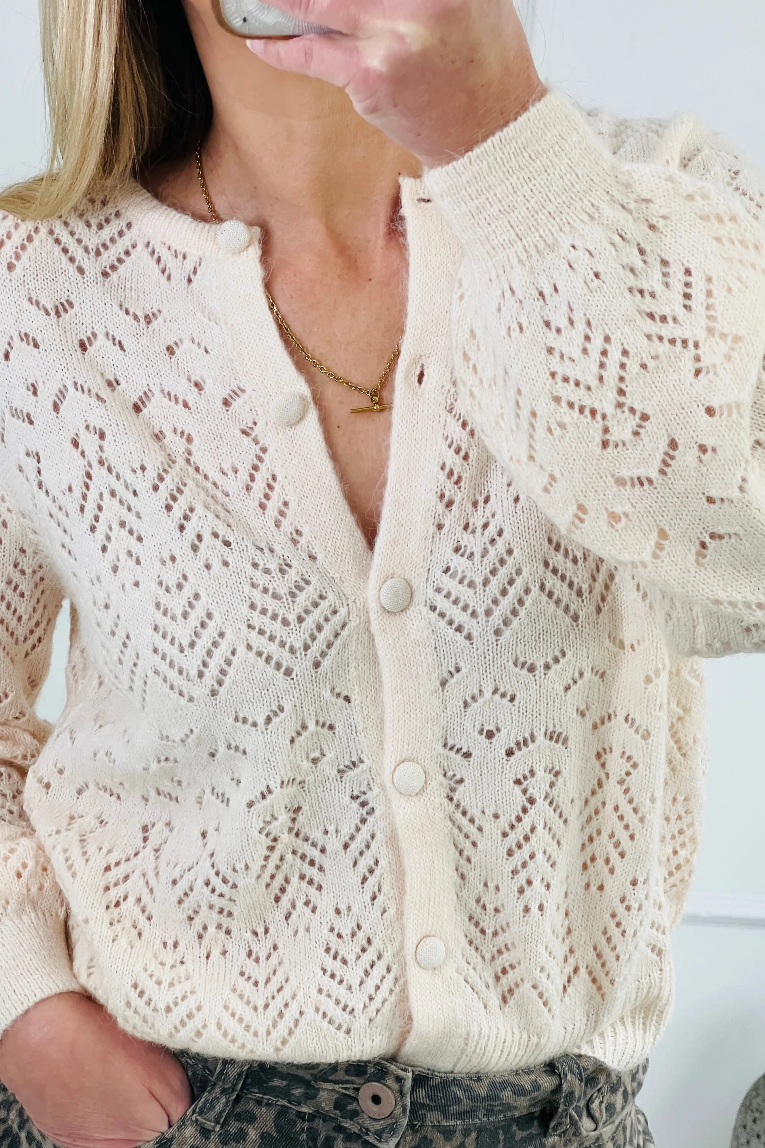 Sezee Cardigan | Cream