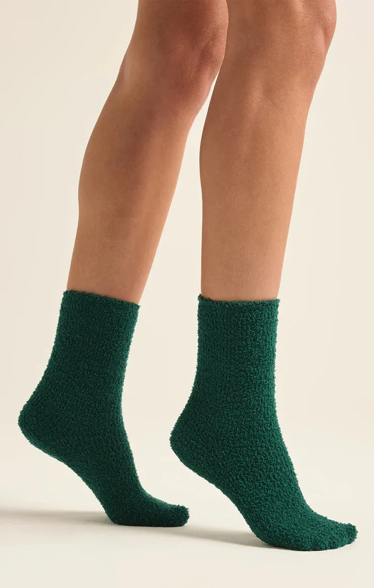 Sleigh Sock Two Pack - Noble Fir and White