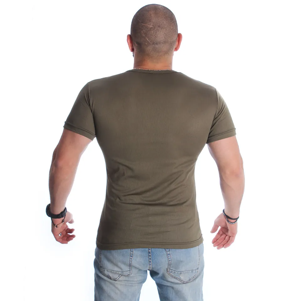 sport T- shirt/ olive -6264