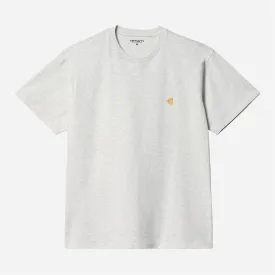 S/S Chase T-Shirt - Ash Heather/Gold