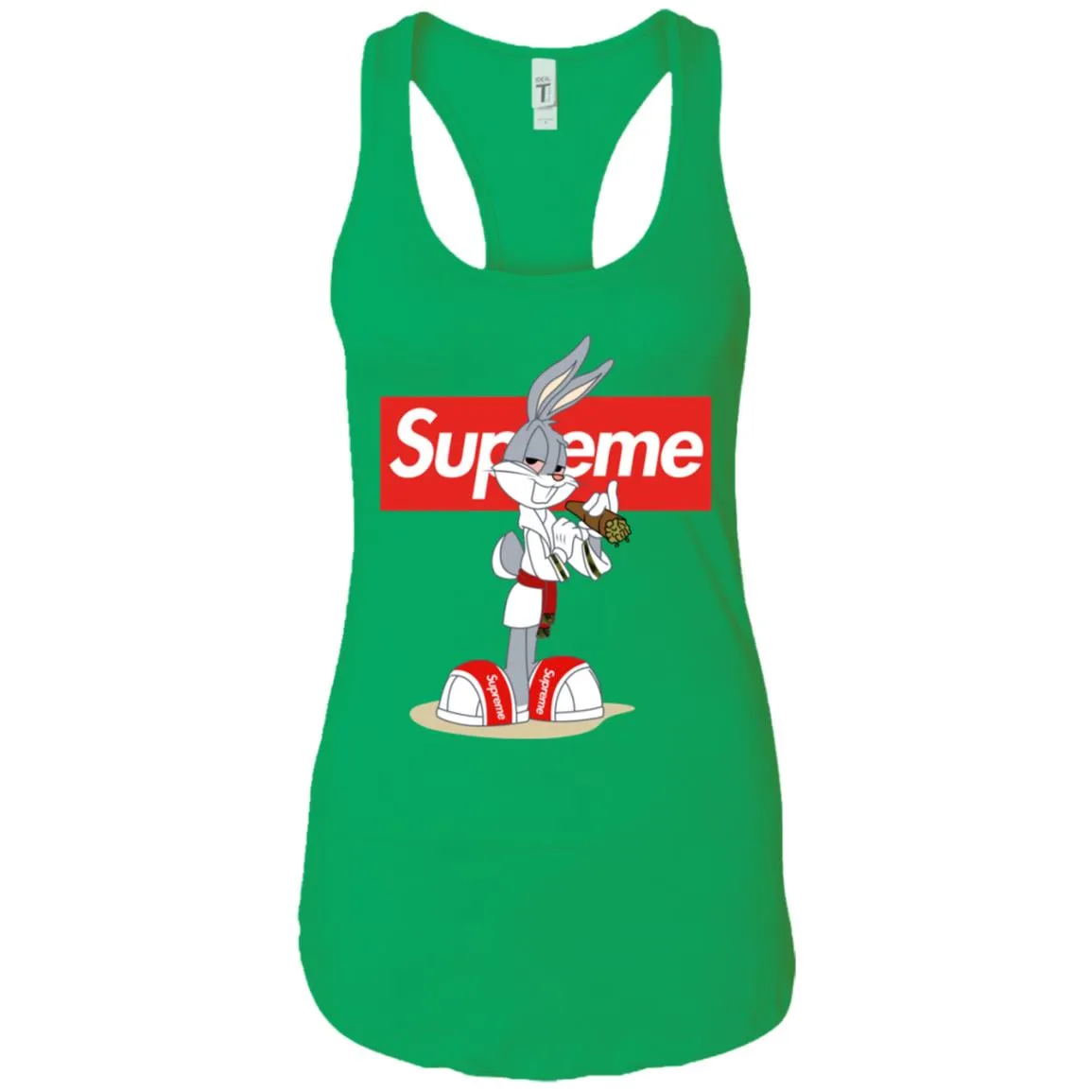 Supreme Rabbit Smoking T-shirt Women Tank Top